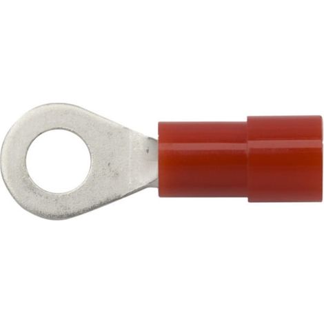 Terminal de anillo aislado 0,25-1,5 mm²/M4 EM00119 /100 unidades/