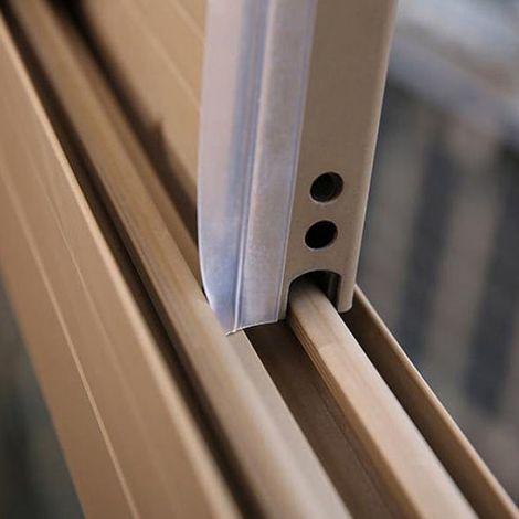 Selbstklebendes Dichtungsband aus Silikon für Türen und Fenster, Zugluftstopper (35 mm x 5 m) (1/5)