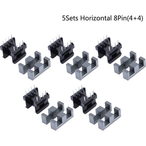 5 bobines de transformateur EE25 4 broches 8P 10P avec noyau de ferrite PC40 (1/5)
