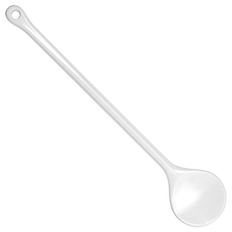 Cuillère de Service Ronde Blanche L 31 cm - Emga