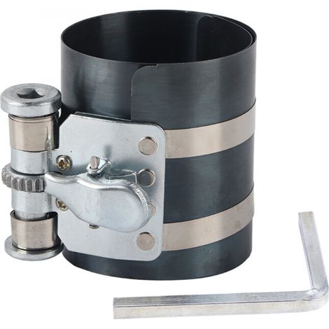 Jeffergarden Outil à cliquet de bande d'installation de compresseur de segment de Piston de moteur de voiture de 3 pouces 60mm-150mm (1/5)