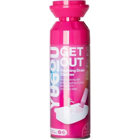 YUGOUGet Out Espuma limpiadora de fregaderos y desatascadora de desag眉es 450 ml (1/2)