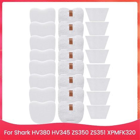 Accessoires de filtre en coton pour aspirateur Shark HV380 HV345 ZS350 ZS351 XPMFK320 (1/4)