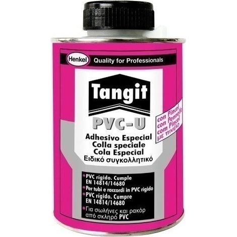 Adhesivo especial PVC lata 250 gr - TANGIT Capacidad: 500 gr