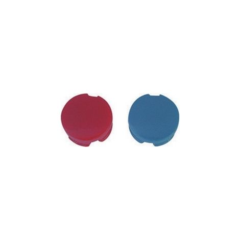 PLACCHETTE ROSSO/BLU PER MANIGLIE ZUCCHETTI
