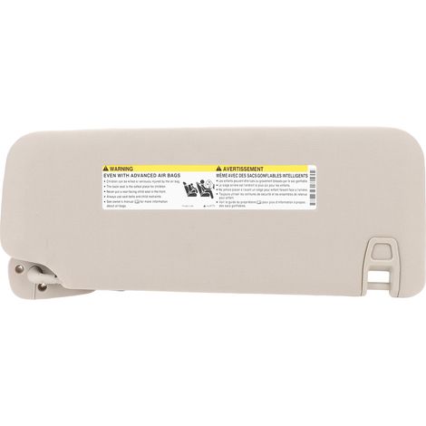 Pare-soleil gris en plastique ABS résistant aux hautes températures pour 2500HD 3500HD 2007-2013 accessoires intérieurs gauche OE : 22850306 (1/5)