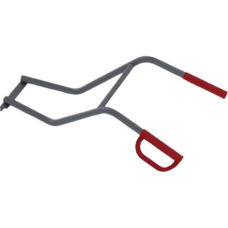 PROVOST - Brancard amovible pour diable escalier - Accessoire en acier gris pour manutention sécurisée de charges lourdes