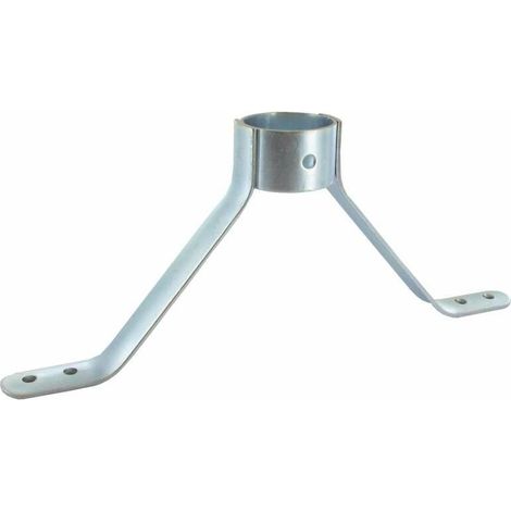– Support de manche en métal 30mm – Renfort pour balai, pelle, râteau et raclette – Entraxe 143/168mm – Hauteur 70mm