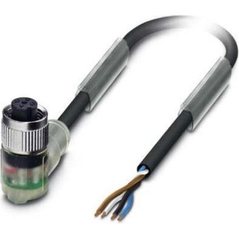 Phoenix Contact Sensor-Aktor-Kabel M12 gew., 4p., 10m SAC4P10,0PVC/M12FR3L (1/2)