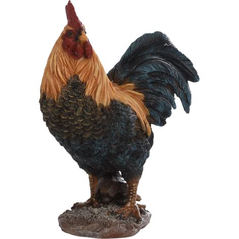 Coq résine Déco jardin (1/6)