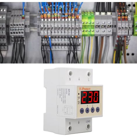 SVP-722 AC220V Einstellbarer Über-/Unterspannungsschutz mit automatischer Rückstellung, Exportausführung, große Größe, 63 A (1/5)