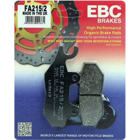 Pastiglie freno EBC FA215/2 (1/2)