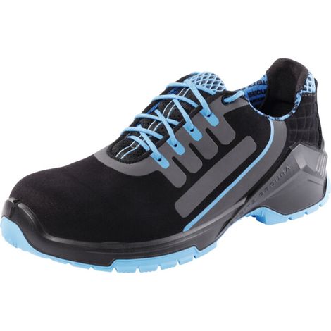 STEITZ SECURA Chaussures basses noires/bleues VD PRO 1500 SF ESD, S3 XB, Pointure UE : 42