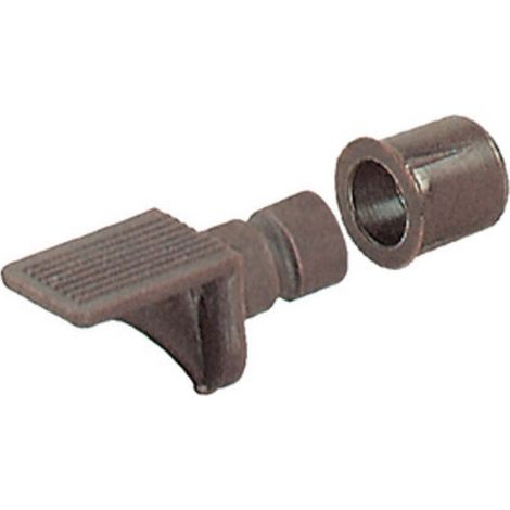SC REGGIPIANO C/BUSSOLA PLASTICA MARRONE 10 PZ