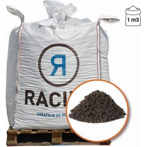 Racine – Terreau de bruyère forestière pour plantes acidophiles – Big bag 1 m3 – Spécialement conçu pour sols acides et terrains humides (1/4)