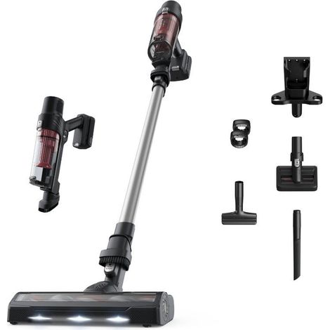 Rowenta X-Pert 7.60 Animal Akku-Staubsauger Aluminium Rot