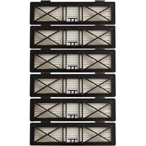 Lot de 6 filtres HEPA pour Neato Botvac D7 D3 D4 D5 D6 D70 D75 D80 D85 pour filtres Neato Botvac 75e 80 85 pièces (1/5)