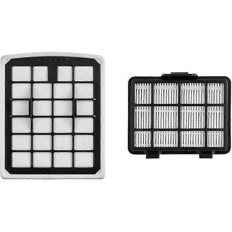 Filtres de rechange compatibles avec l'aspirateur traîneau sans sac EUREKA NEN180 - Kit de filtre pour bac à poussière (1/5)