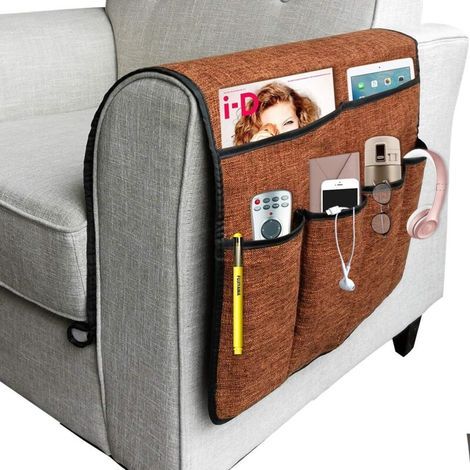 Großer Sofa-Organizer, rutschfeste Ablage für die TV-Fernbedienung (1/5)