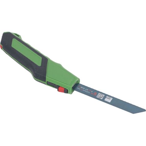 Poignée de scie à main ergonomique en TPR avec lames en acier rapide HSS pour découpe de plaques de plâtre, kit multi-lames (1/5)