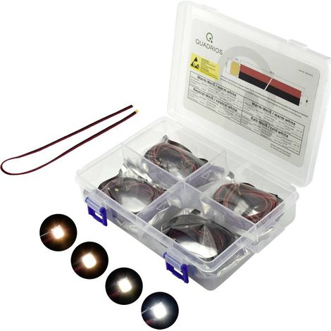 Quadrios Assortimento LED Bianco 150 mA 3.3 V (1/5)