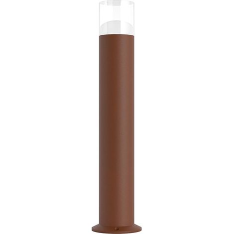 Proiettore LED da Esterno Tura XL 12W 3000K Corten Texturizzato - Cilindrico 180 gradi Segnapasso - Beneito & Faure - Illuminazione Giardino (1/4)