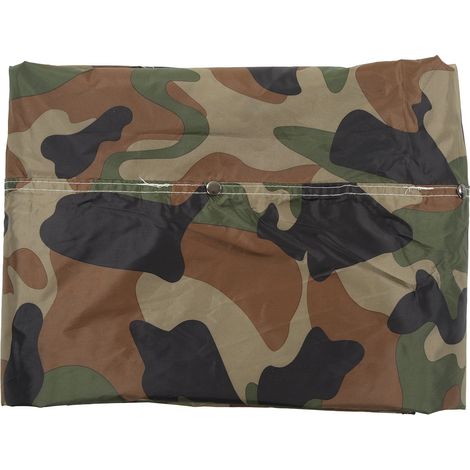 Pare-soleil de voiture camouflage Oxford toile universelle couverture anti-vent automatique toit tente véhicule (1/5)