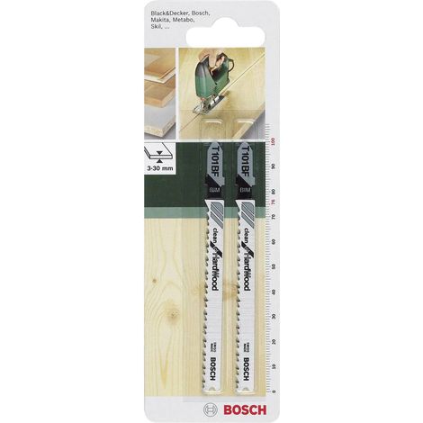 Bosch Lame de scie sauteuse T 101 BF grise 2 pièces (1/2)
