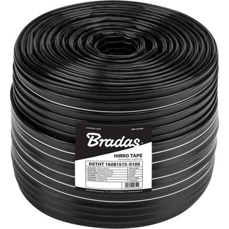 Bradas Hirro Tape nastro di irrigazione nero 500 metri