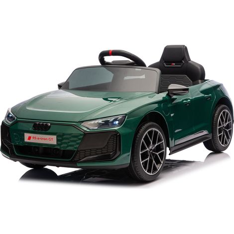 12V Audi Rs E-Tron Gt Electric Car For Kids With 2.4g Remote Control, Soft Start, Spring Suspension, LED, MP3 & Music, 3-5 Km/H, Aged 3+(Blue)