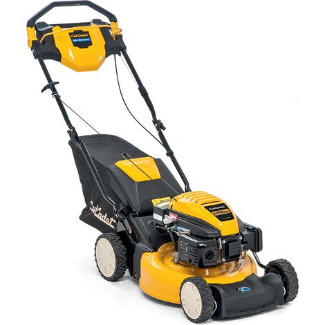 Tondeuse thermique 46 cm – Moteur Cub Cadet 159 cm³ – Bac de ramassage 60 l – Transmission tractée MySpeed – Réglage hauteur de coupe centralisé (1/4)