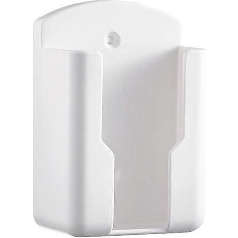 Support mural pour télécommandes, lot de 2 supports pour télécommandes de télévision et de climatiseur, organisateur de rangement universel, pour la maison, le bureau et les fournitures scolaires (1/5)