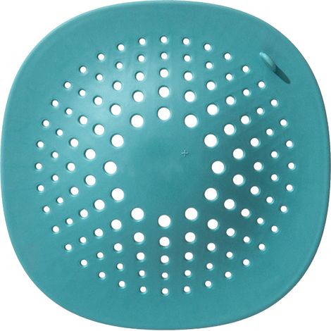 Bouchon de siphon anti-cheveux réutilisable pour douche, lavabo, baignoire, cuisine - Couvre-drain résistant aux obstructions. (1/5)