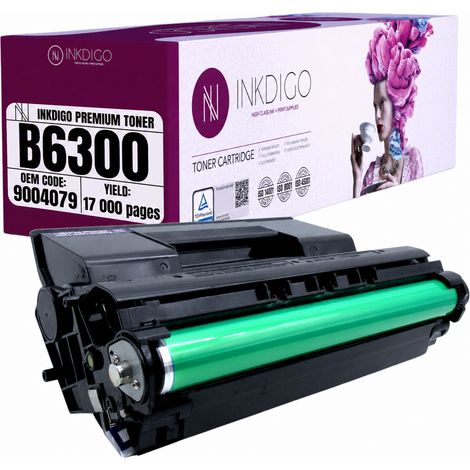 Tóner Inkdigo 9004079 compatible con OKI B6300 B6300DN B6300N. Certificado por TÜV. (1/5)
