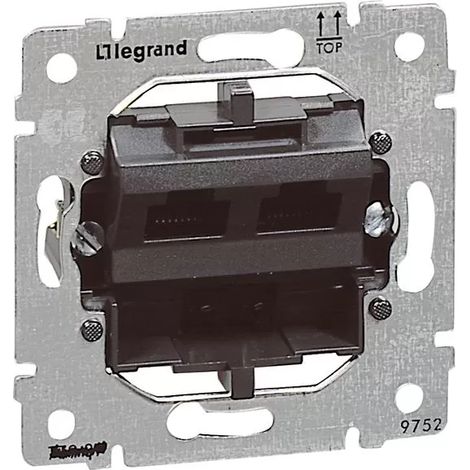 Legrand DATENDOSE UTP RJ45 KAT6 2-FACH (775830 PRO 21) (1/2)