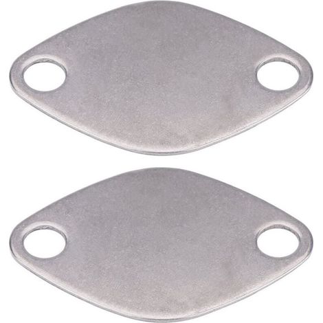 Kit de plaque de bloc d'obturation de vanne EGR pour RENAULT ESPACE LAGUNA MASTER TRAFIC VAUXHALL MOVANO (1/5)