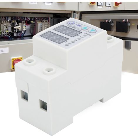 VA-63A AC220V Überspannungs-/Unterspannungs- und Überstromschutz mit zwei einstellbaren LED-Anzeigen und automatischer Rückstellung (1/5)