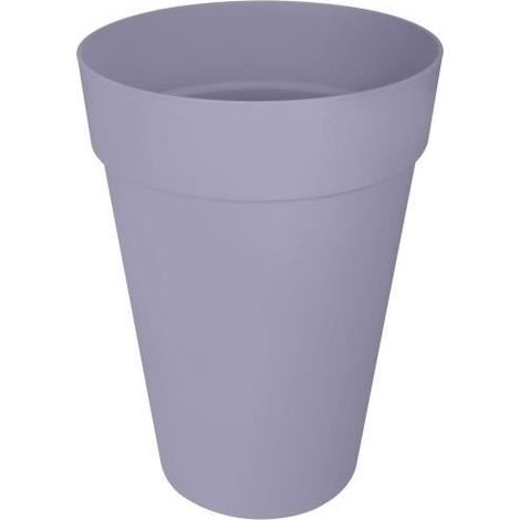 Vaso per fiori - Elho - Loft Urban Rotondo - Alto 35 - Viola - L 34 x P 33,5 x H 45 cm - Esterno - 100% riciclato (1/5)