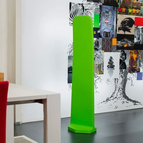 Parete divisoria design componibile pannelli modulari 160h Gradient - Verde