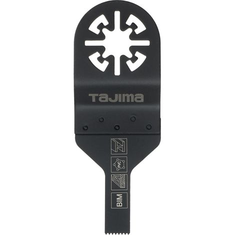 Tajima Säge-Zubehör Sägeblatt für Multitool feine Zahnung 10 mm Bi-Metall MBM10