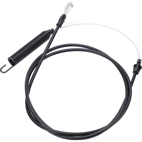 Câble d'embrayage ABS Métal Noir 197257 Remplacement pour tondeuse autoportée Craftsman Poulan 38in 42in (1/5)