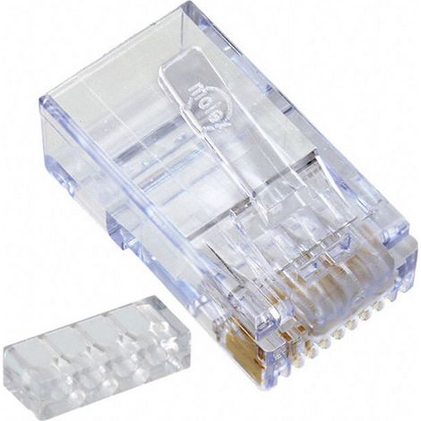 Molex Cat 5-7 Mod Jack 449150001 mâle translucide 1 pc(s) (1/2)