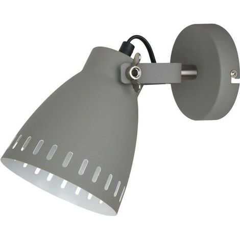 Italux Franklin Wandleuchte im Industrie-Grau MB-HN5050-1-GR+S.nick