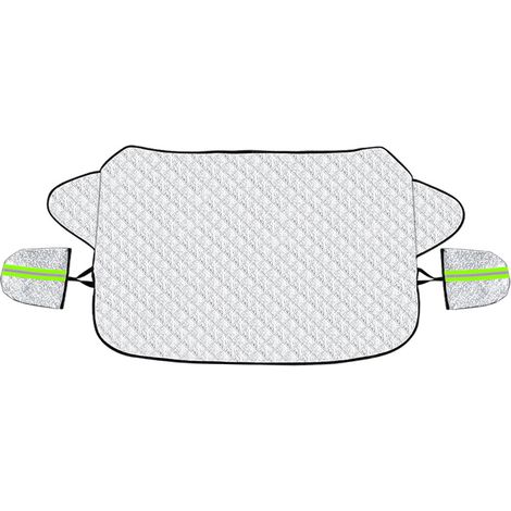 SHINING HOUSE Funda para parabrisas de coche, protección de invierno para parabrisas, universal, magnética, plegable, para lona de coche, antihielo, nieve, rayos UV, polvo y lluvia (147 x 100 cm) (1/5)