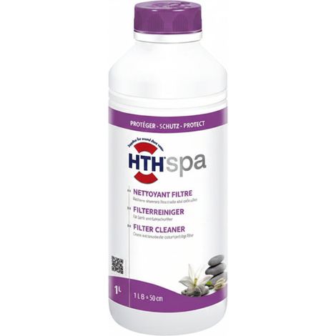 HTH Spa Nettoyant Filtre 1L - Lot de 6