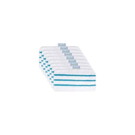 Panni per la pulizia in microfibra, adatti per le scope a vapore Black and Decker FSMP20 (modelli inclusi FSM1630, FSM1616, FSMH13E5, FSM1321, FSM1605, FSMH13151SM), confezione da 8. - Crezuo (1/4)