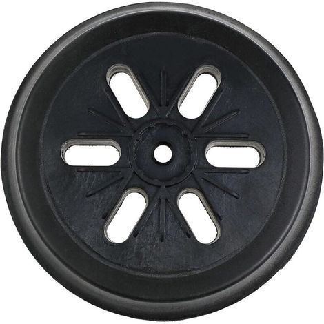 Platorello abrasivo per levigatrici roto-orbitali Bosch GEX 150 AC, PEX 15 AE e GEX 150 Turbo, Ø 150 mm, con vite Crezuo-Crezuo
