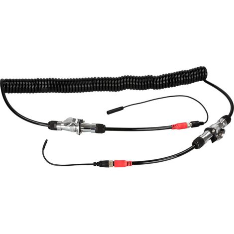 kit cable de camera pour remorque ou caravane avec prise rapide