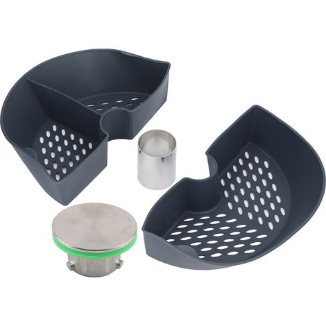 Separador de cocción para Thermomix TM5 TM31 con tapa para cabezal mezclador - Silicona y acero inoxidable 304
