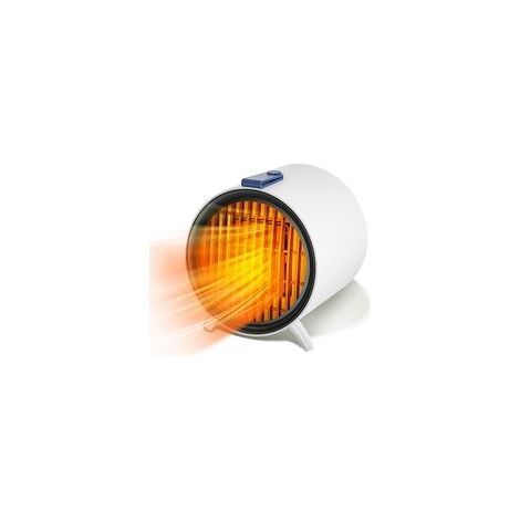 Chauffage, chauffage en céramique, chauffage électrique 500 W, protection contre la surchauffe, chauffage d'appoint, adapté pour l'intérieur, le bureau, la maison, la chambre à coucher. (1/4)